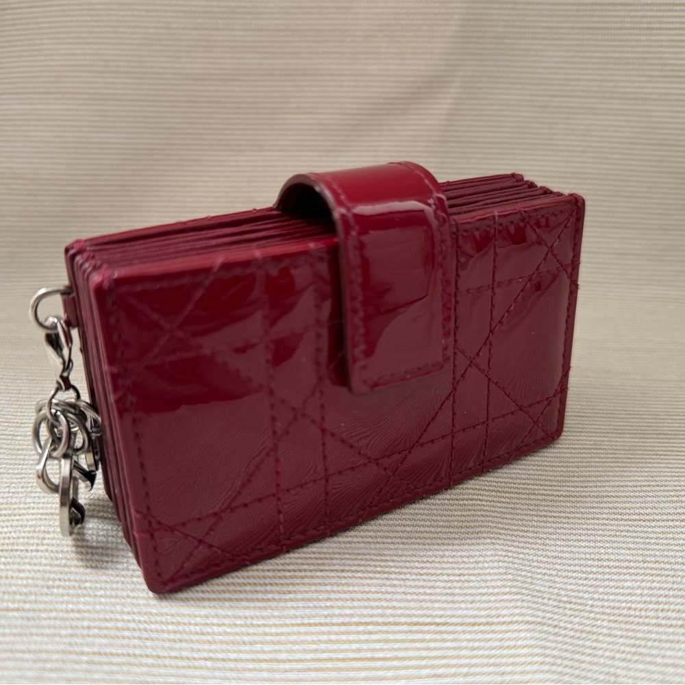 Lady Dior Jasmine Card Holder